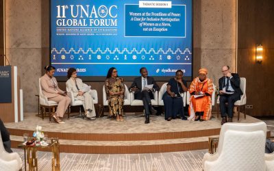 Thematic Session 5: “Women at the Frontlines of Peace: A Case for Inclusive Participation of Women as a Norm, not an Exception”